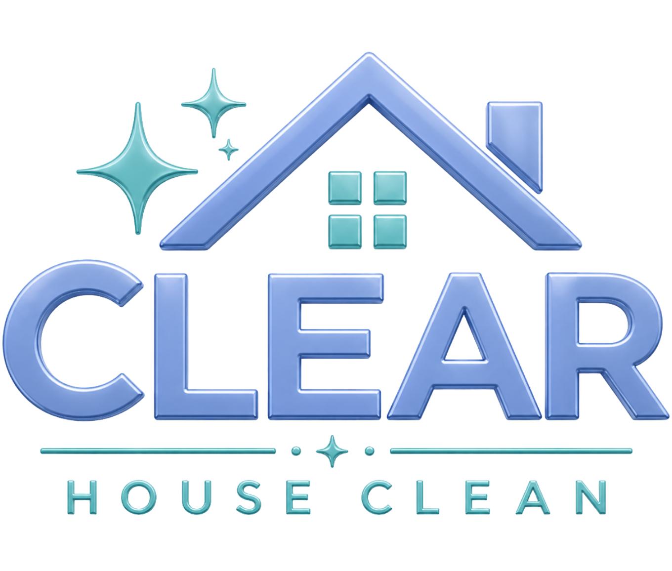 Clear House Cleaning Logo